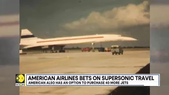 American Airlines bets on supersonic travel with Boom jet | Latest English News | WION World News