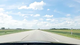 Driving from Winnipeg to Regina road trip - Canada Travel vlog