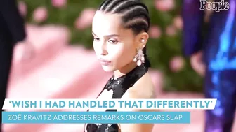 Zoë Kravitz Addresses Her Remark About Will Smith's Oscars Slap | PEOPLE