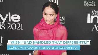 Zoë Kravitz Addresses Her Remark About Will Smith's Oscars Slap | PEOPLE