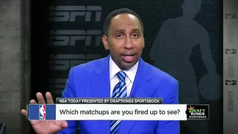 Stephen A. Smith highlights which games he’s looking out for ???? | NBA Today