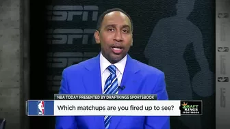 Stephen A. Smith highlights which games he’s looking out for ???? | NBA Today