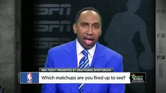 Stephen A. Smith highlights which games he’s looking out for ???? | NBA Today