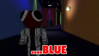 BLUE DEATH in Roblox Rainbow Friends