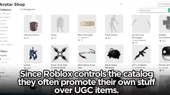 Roblox REMOVED the UGC Catalog