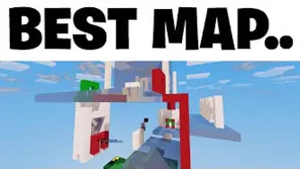 I Made A Roblox Bedwars Trainer MAP..