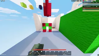 I Made A Roblox Bedwars Trainer MAP..