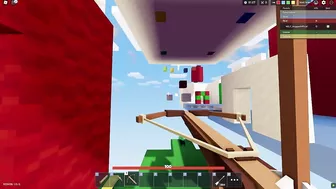 I Made A Roblox Bedwars Trainer MAP..