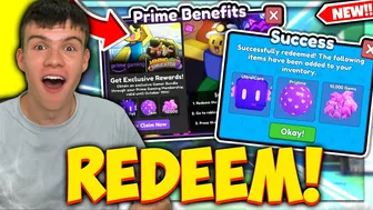 How To Redeem SPECIAL PRIME GAMING BENEFITS In Roblox Mining Simulator 2! CLAIM EXCLUSIVE PET!