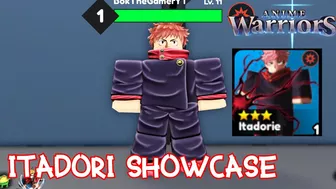 New ITADORI Character Showcase In ANIME WARRIORS | Roblox