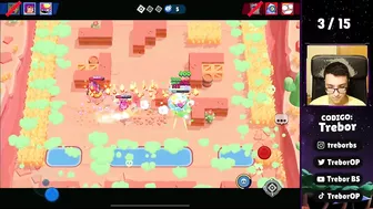 Trebor se ENFADA y PASA ESTO.. en Brawl Stars