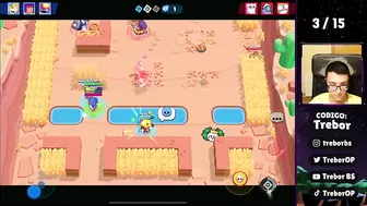 Trebor se ENFADA y PASA ESTO.. en Brawl Stars