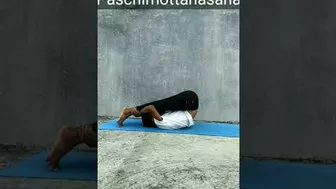 Supta Paschimottanasana | #yogaandfitnesswithshiva #yoga #workout #shorts #youtube #viral