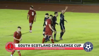 GOALS: Greenock Juniors 0-3 Thorn Athletic - South of Scotland Challenge Cup - 19/08/22