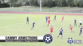 GOALS: Greenock Juniors 0-3 Thorn Athletic - South of Scotland Challenge Cup - 19/08/22