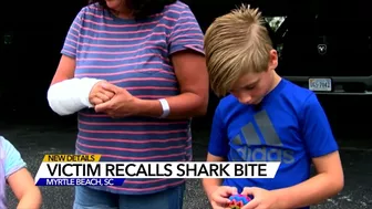 'I ain't going in the water': Grandson of Myrtle Beach shark bite victim changes vacation plans