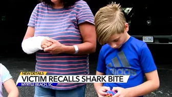 'I ain't going in the water': Grandson of Myrtle Beach shark bite victim changes vacation plans