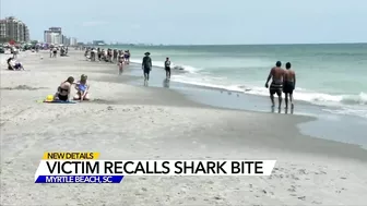 'I ain't going in the water': Grandson of Myrtle Beach shark bite victim changes vacation plans