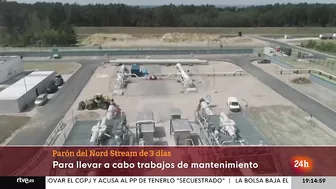 NORD STREAM: RUSIA cierra el GASODUCTO durante TRES DÍAS por MOTIVOS TÉCNICOS | RTVE Noticias