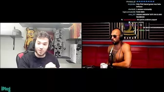 Andrew Tate Reacts to Being Banned on Instagram (Adin Live)