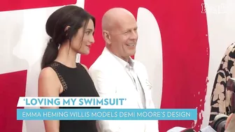 Emma Heming Willis Models Swimsuit Designed by Husband Bruce Willis' Ex-Wife Demi Moore | PEOPLE