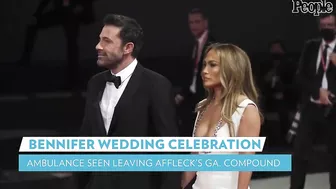 Ambulance Seen Leaving Ben Affleck's Home Before Wedding Celebration with Jennifer Lopez | PEOPLE