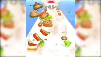 Sandwich Runner Gameplay All Levels New Update Mobile Games DKZOAA