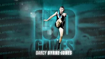 Darcy Byrne-Jones 150 games