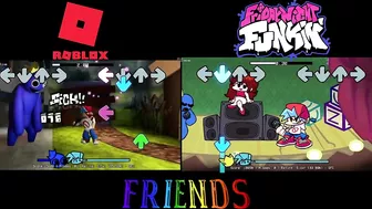 Rainbow Friends FNF mod - FNF Gameplay VS Roblox (Blue) Friday Night Funkin' Rainbow Friends roblox