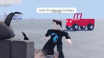 MrBeast Adopta Un Floppa En Roblox...