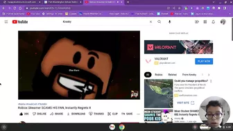 This is My First Time Playing Roblox With @KreekCraft