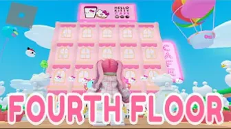 HOW TO GET FOURTH FLOOR (4TH FLR) ♡ My Hello Kitty Cafe ROBLOX