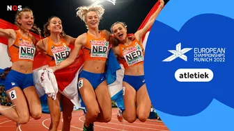 Bol! Bol! Bol! ???? Ook op de 4x400 meter estafette pakt ze goud | atletiek | Europese Kampioenschappen