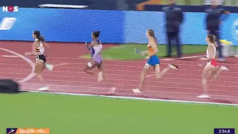 Bol! Bol! Bol! ???? Ook op de 4x400 meter estafette pakt ze goud | atletiek | Europese Kampioenschappen