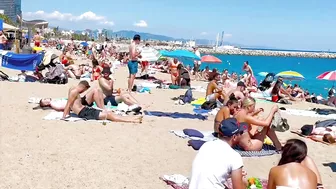 Beach Barceloneta, Barcelona beach walk