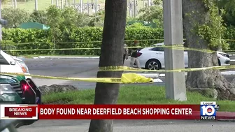 Body found near shopping center in Deerfield Beach