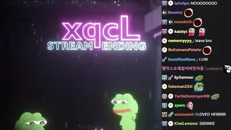 xQc ends stream with "MY HEARRRT"