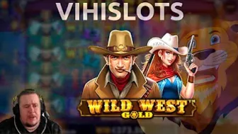 WILD WEST GOLD ★ HUGE BONUS ★ VIHISLOTS TWITCH STREAM