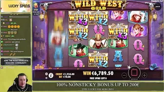 WILD WEST GOLD ★ HUGE BONUS ★ VIHISLOTS TWITCH STREAM