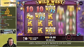 WILD WEST GOLD ★ HUGE BONUS ★ VIHISLOTS TWITCH STREAM