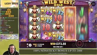 WILD WEST GOLD ★ HUGE BONUS ★ VIHISLOTS TWITCH STREAM