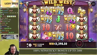 WILD WEST GOLD ★ HUGE BONUS ★ VIHISLOTS TWITCH STREAM