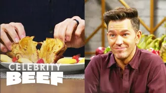 Andy Grammer FREAKS Over His Fancy French Toast | Celebrity Beef | E!