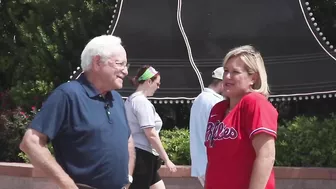 Action News anchor Jim Gardner throws out first pitch at Phillies games