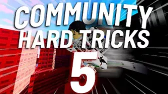 ROBLOX PARKOUR COMMUNITY HARD TRICKS 5