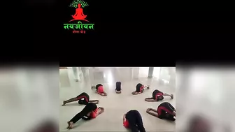 navjeevan yoga kendra rhythmic yoga #yoga #yogadance #rythmicgymnastics #shilpashetty #yogadance