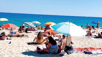 Beach Bogadell / Barcelona beach walk