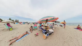 Badalona Beach - Barcelona Spain - Beach Walk - August 2022