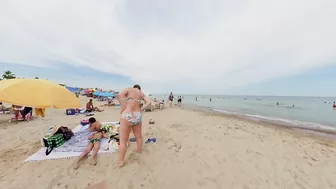 Badalona Beach - Barcelona Spain - Beach Walk - August 2022