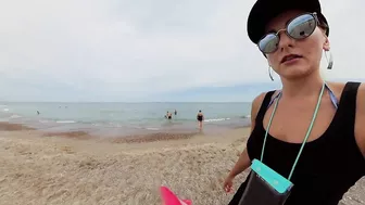 Badalona Beach - Barcelona Spain - Beach Walk - August 2022